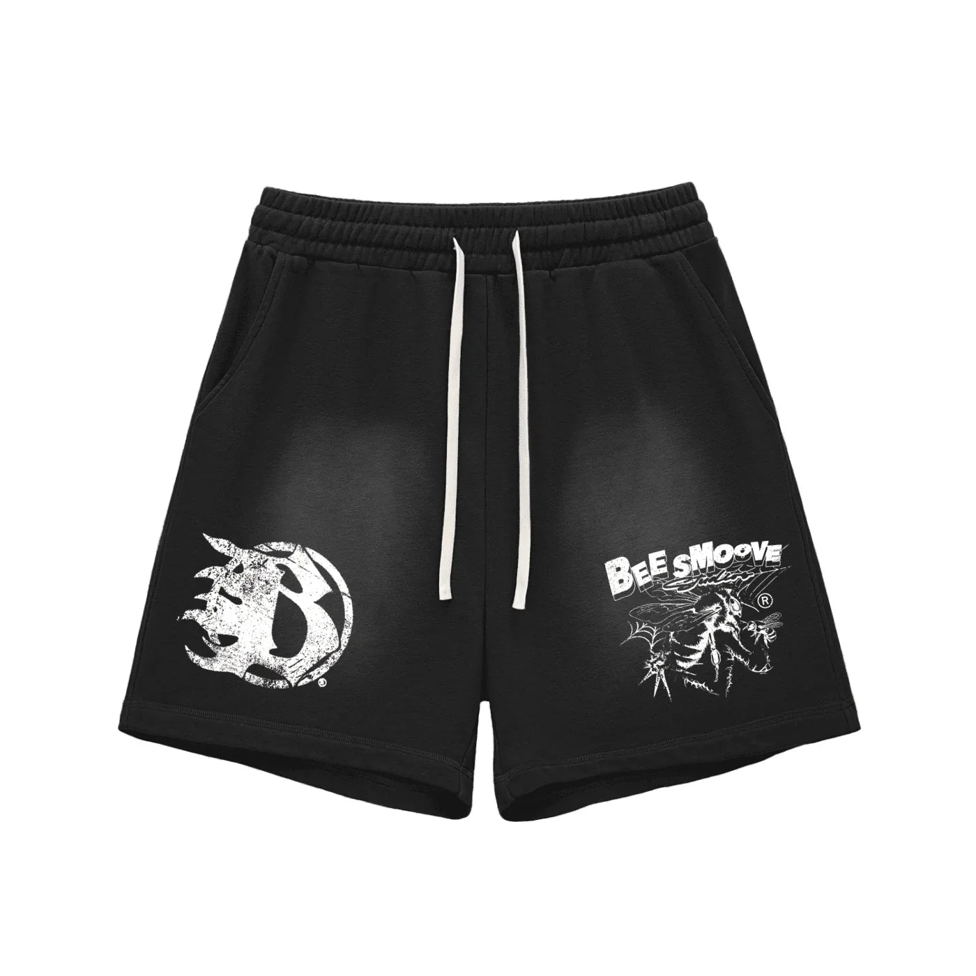 BEESMOOVE B-Squadron: Black Ops Cotton Shorts - Beesmoove