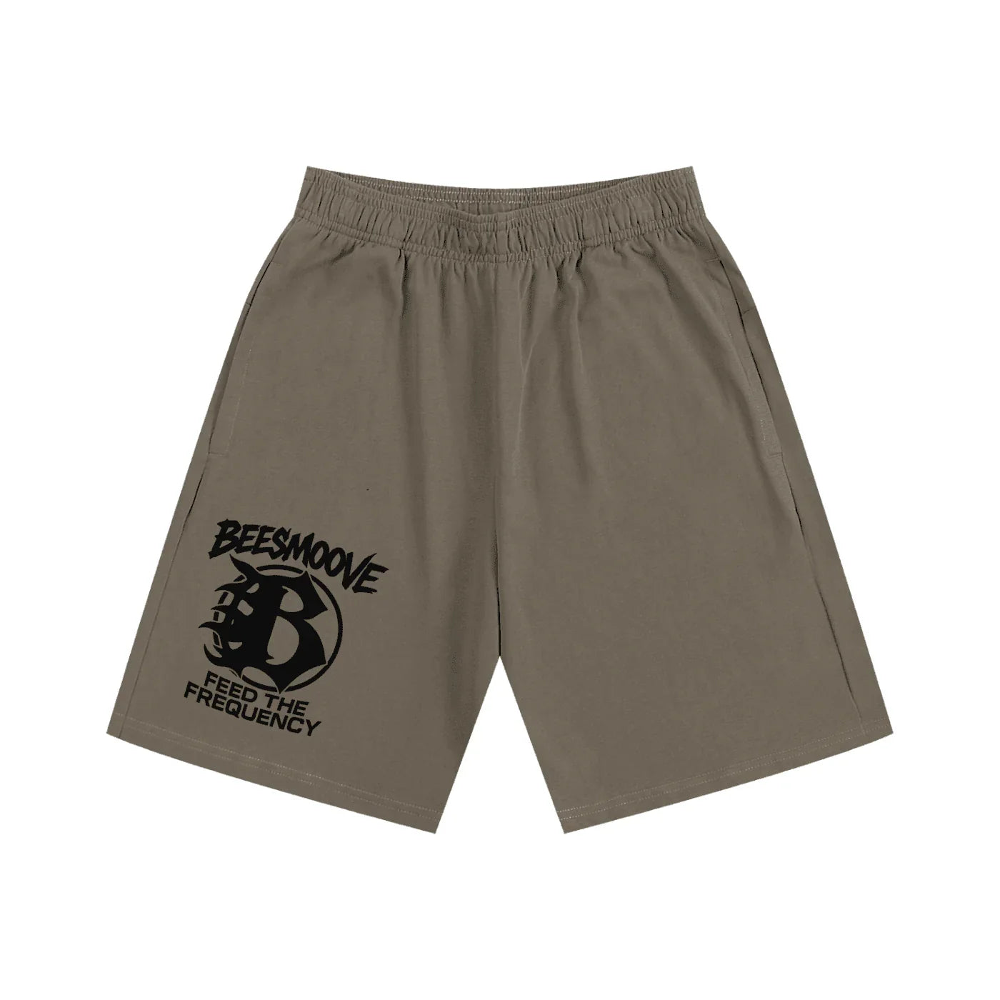 BEESMOOVE Feed The Frequency
Heavyweight Cotton Shorts - Beesmoove