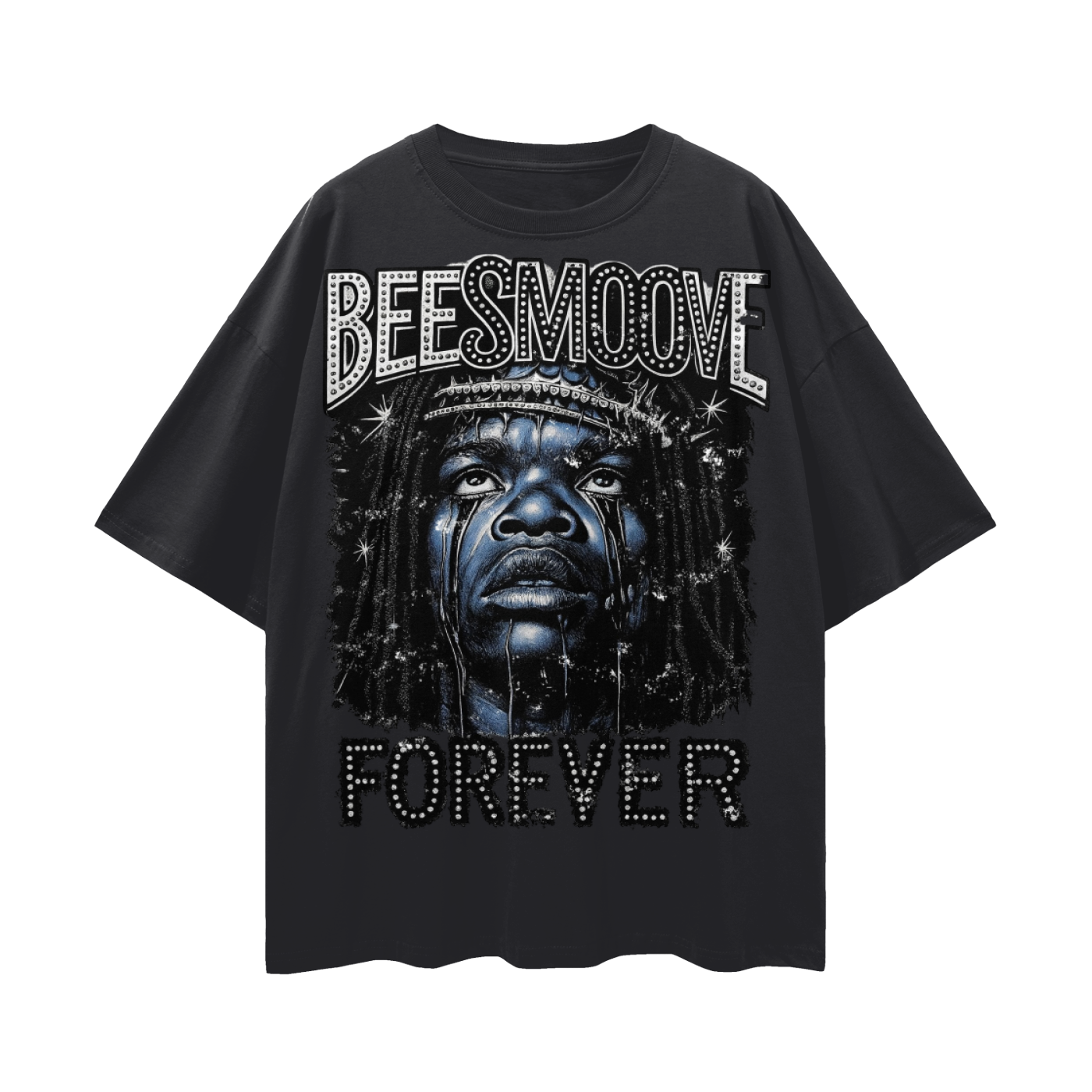BEESMOOVE Immortal Loose Drop Shoulder T-Shirt - Beesmoove
