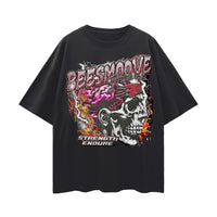 BEESMOOVE Worldwide Charge 3005 Oversize Deep Drop Shoulder Tee - Beesmoove