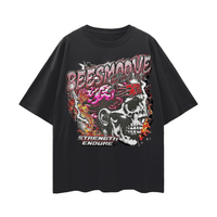 BEESMOOVE Strength Endure Oversize Deep Drop Shoulder Tee - Beesmoove