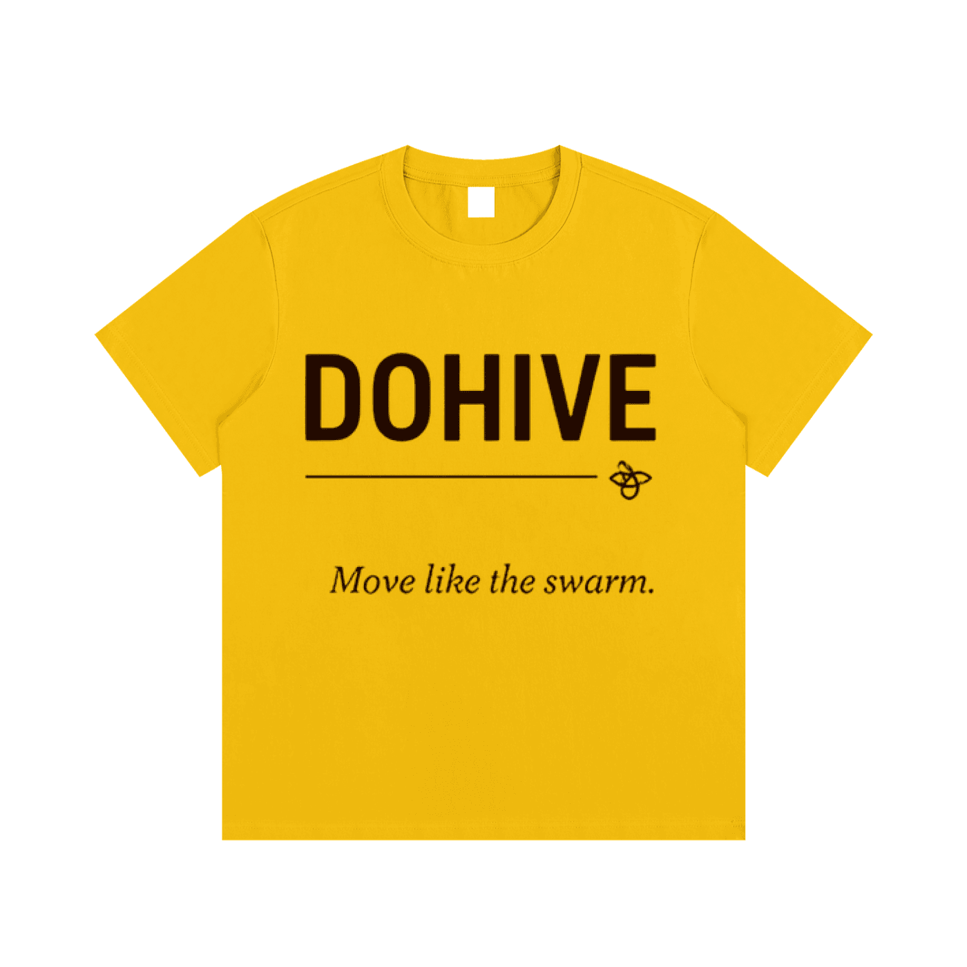BEESMOOVE Swarm Script Cotton T-Shirt - Beesmoove