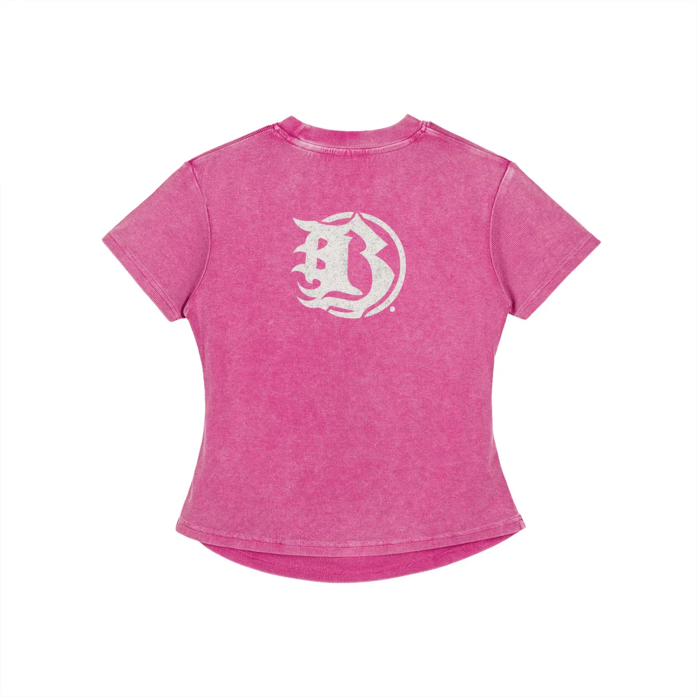 BEESMOOVE Boss Status Mentality Vintaged-Wash Bodycon Cotton Tee - Beesmoove