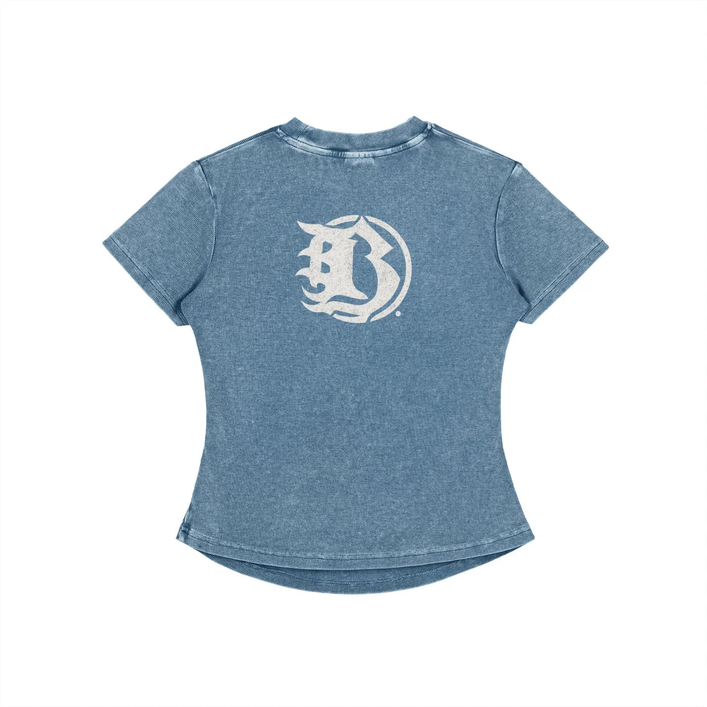 BEESMOOVE Boss Status Mentality Vintaged-Wash Bodycon Cotton Tee - Beesmoove