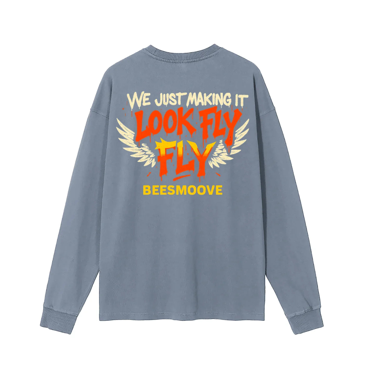 BEESMOOVE God wrote the vision Long Sleeve T-shirt - Beesmoove