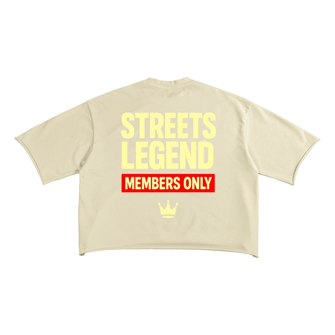 BEESMOOVE BlackSouth LiL BOO Streets Legend Raw Edge T-Shirt