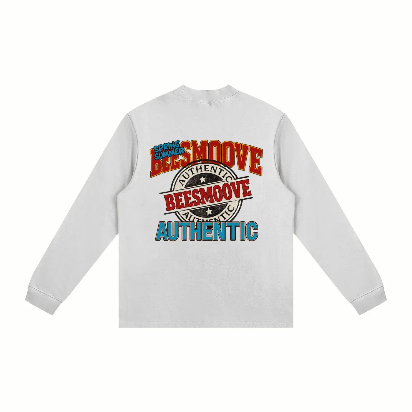 BEESMOOVE Promise Code MMXIV-Shrink Mock Neck Sweatshirt - Beesmoove
