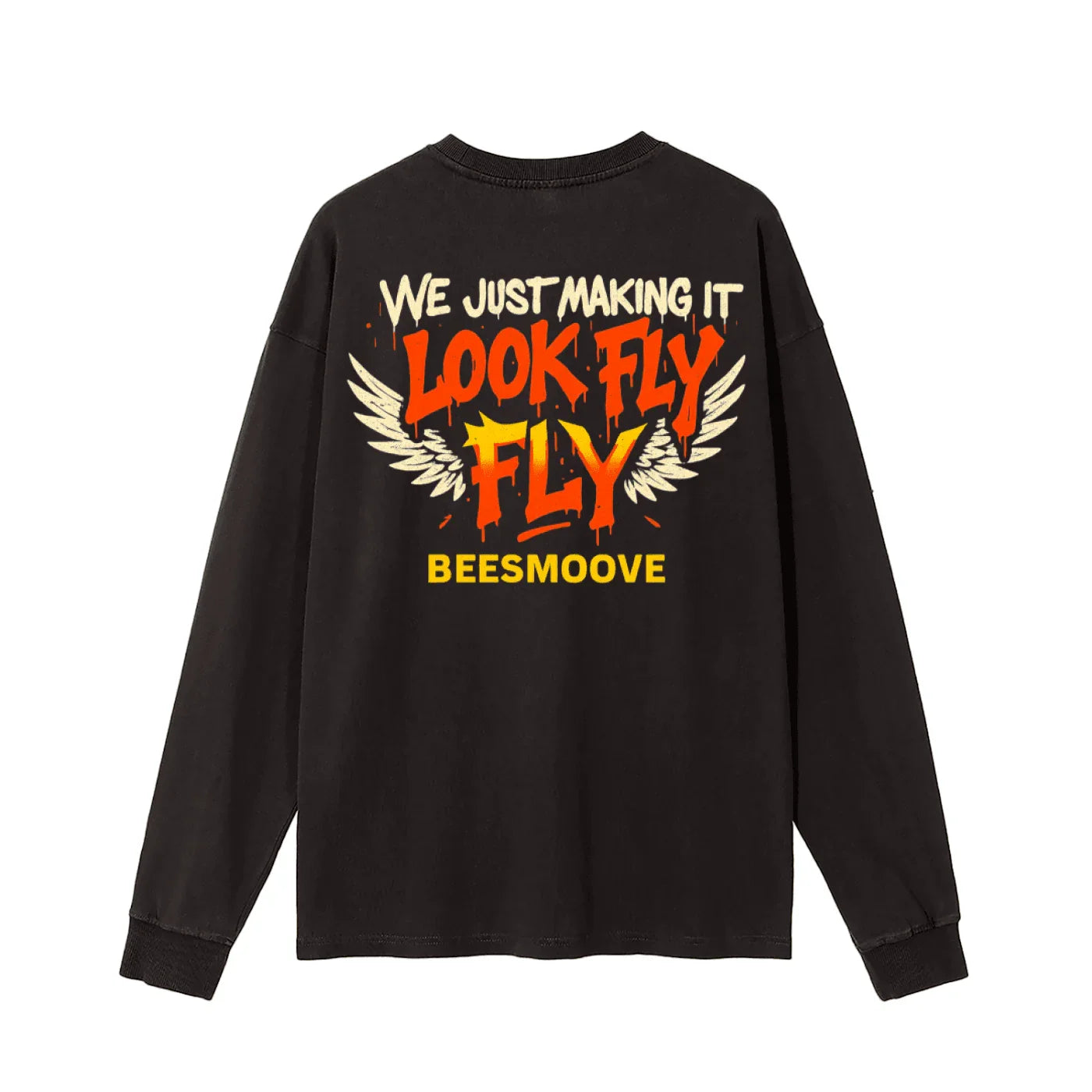 BEESMOOVE God wrote the vision Long Sleeve T-shirt - Beesmoove