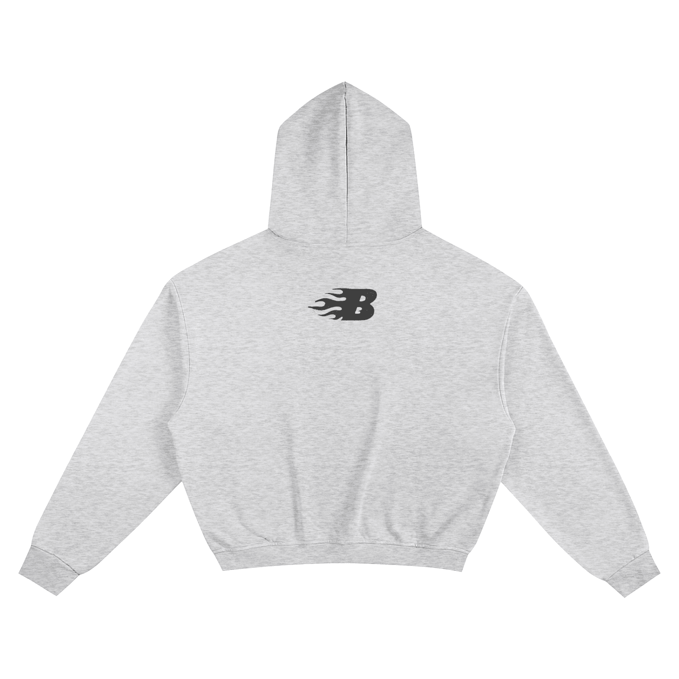 BEESMOOVE Bad day records Cotton Cropped Hoodie - Beesmoove