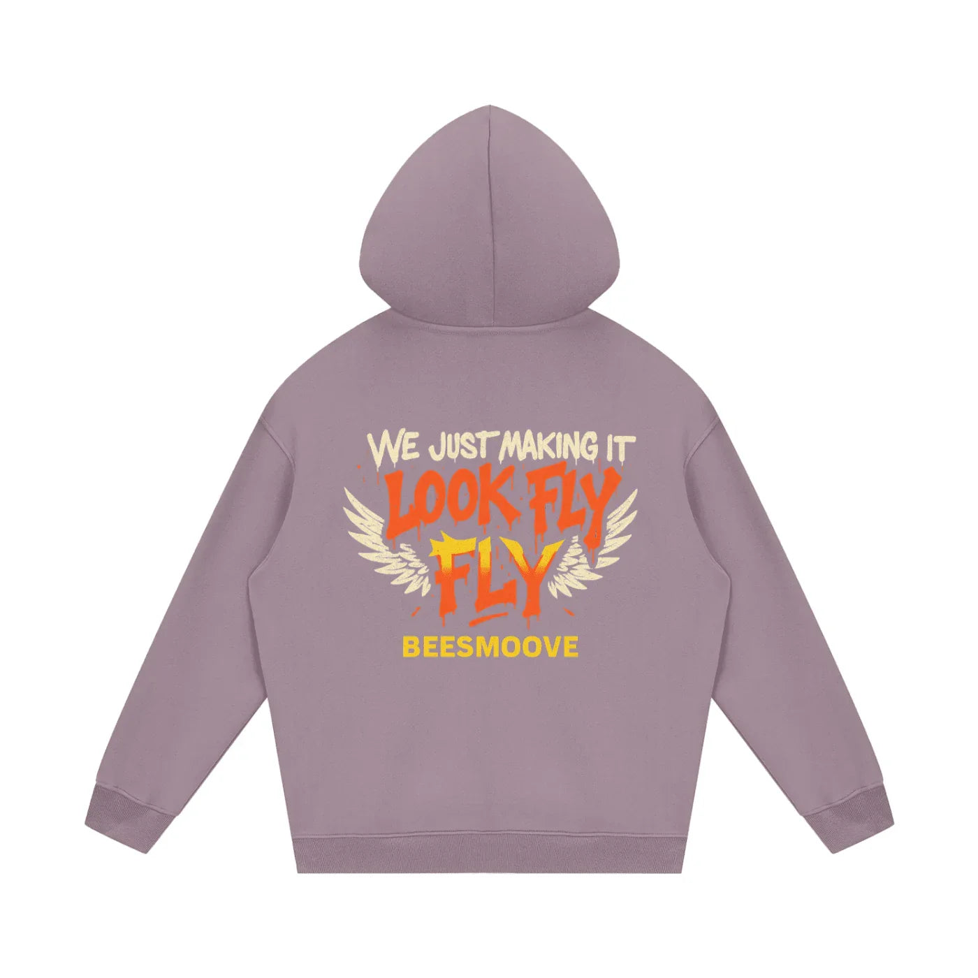 BEESMOOVE God wrote the vision Fleece Hoodie - Beesmoove
