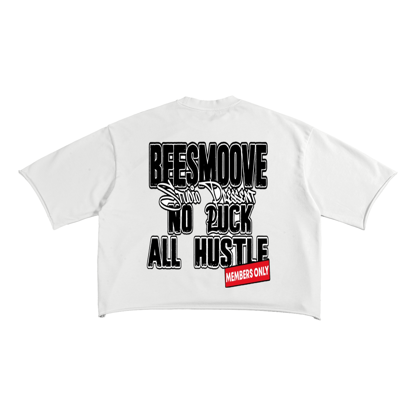 BEESMOOVE BlackSouth T-Time Self MADE Raw Edge T-Shirt