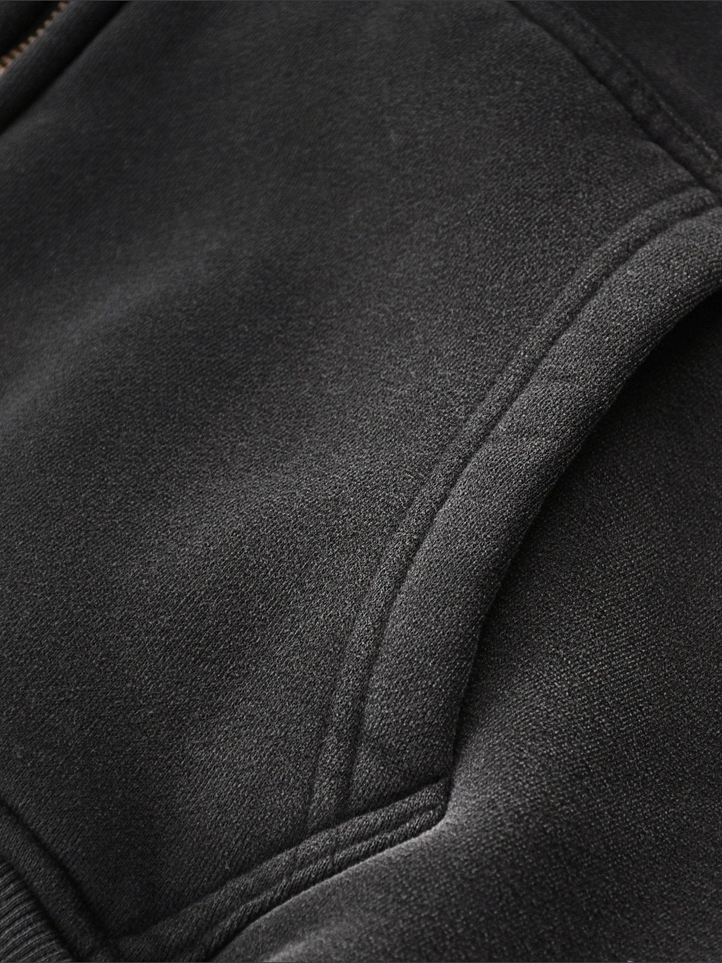 BEESMOOVE Global Hive Edition Two-way Zipper Boxy Fleece Hoodie - Beesmoove