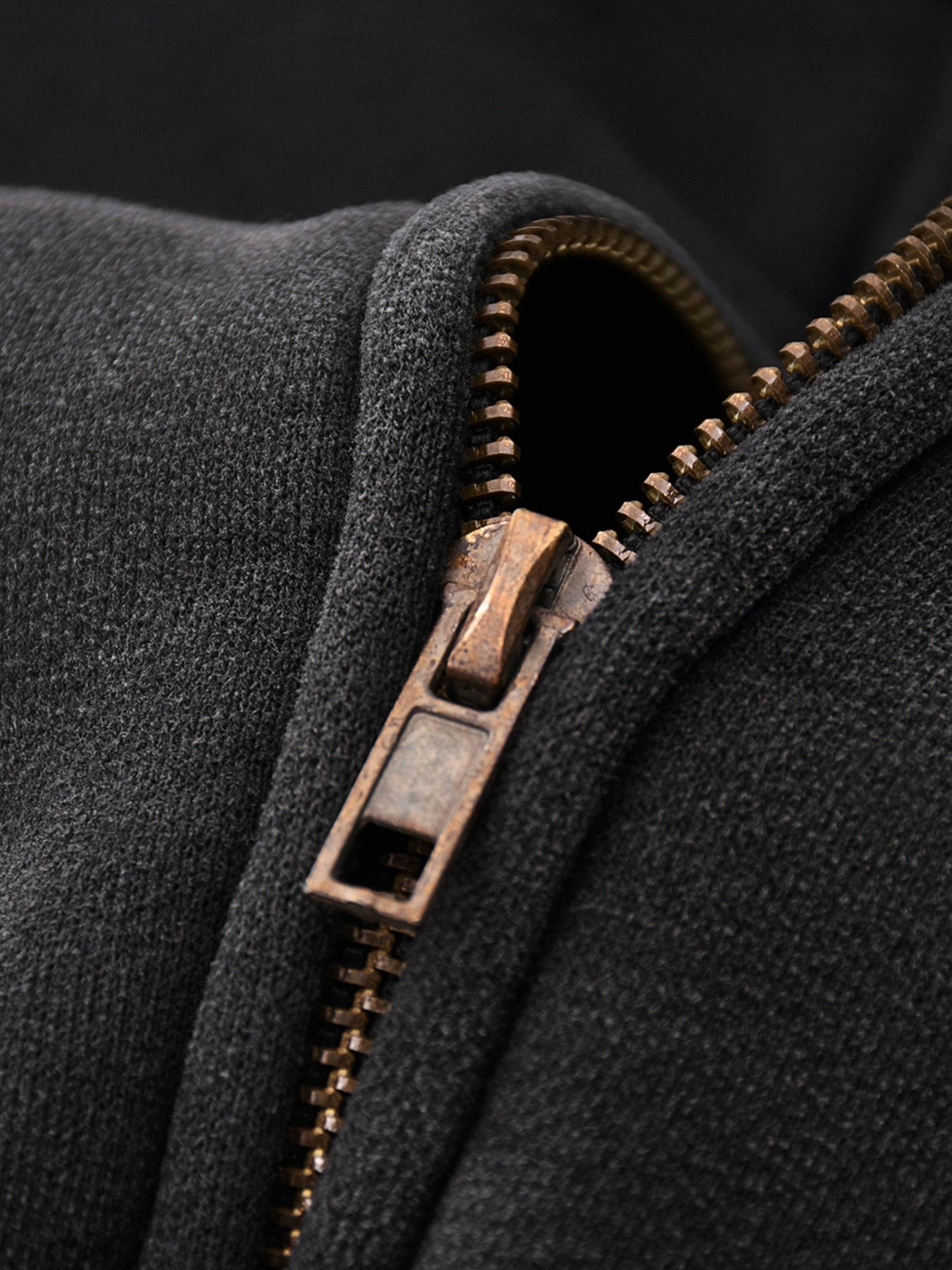 BEESMOOVE Global Hive Edition Two-way Zipper Boxy Fleece Hoodie - Beesmoove