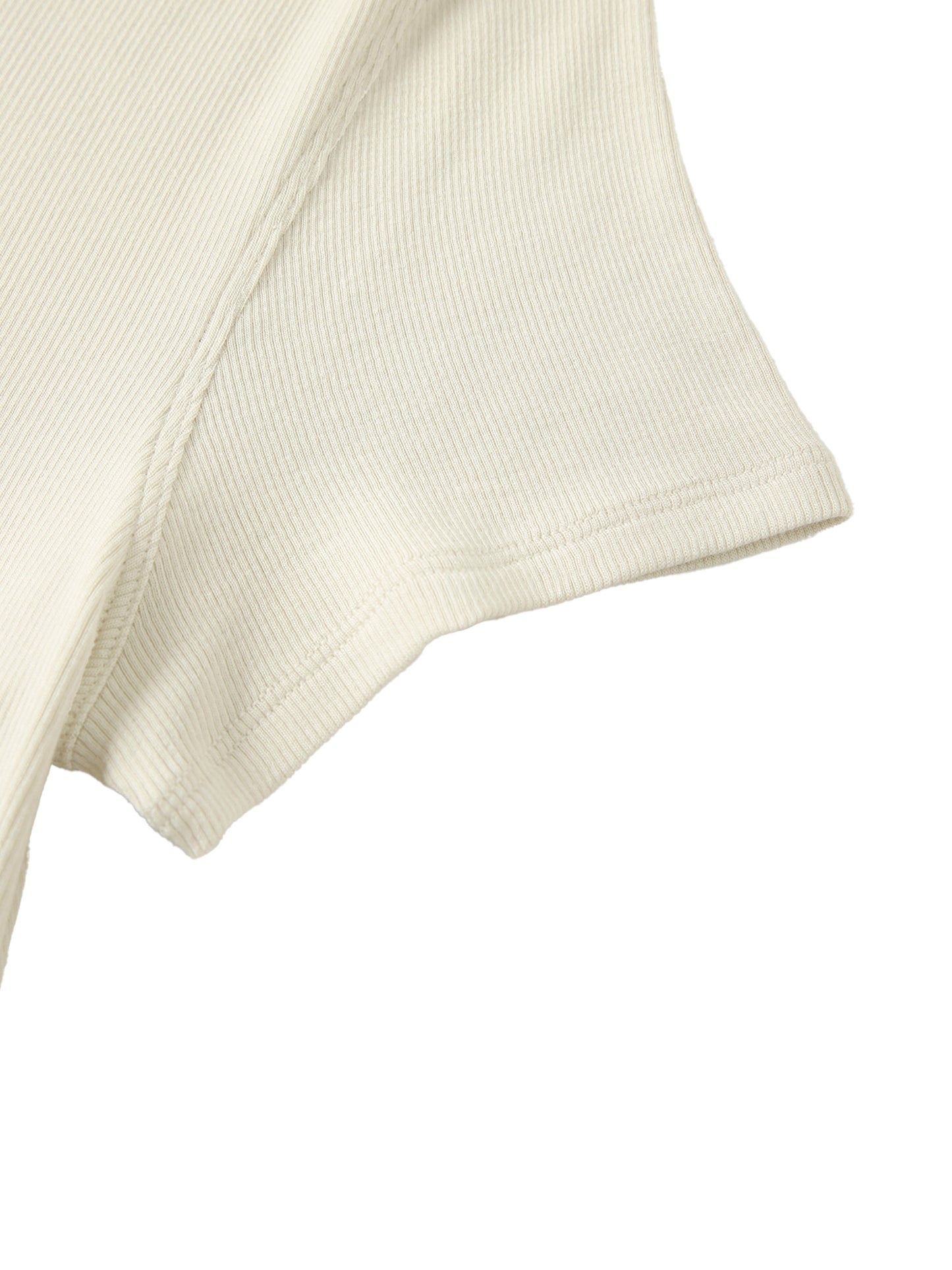 BEESMOOVE Modal Bodycon Henley Shirt - Beesmoove