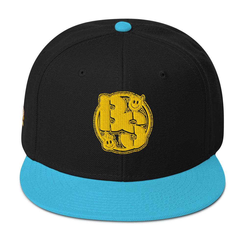 BEESMOOVE BeeSmiles Worldwide
Yellow Snapback Hat - Beesmoove