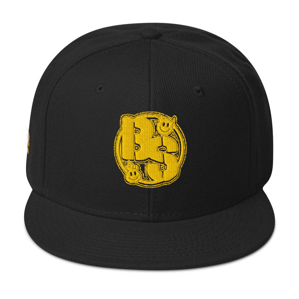 BEESMOOVE BeeSmiles Worldwide
Yellow Snapback Hat - Beesmoove