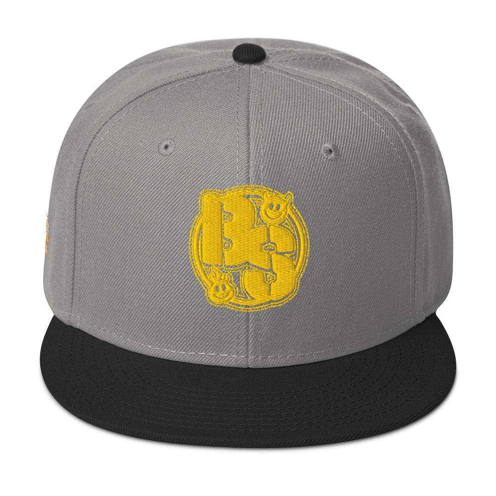 BEESMOOVE BeeSmiles Worldwide
Yellow Snapback Hat - Beesmoove