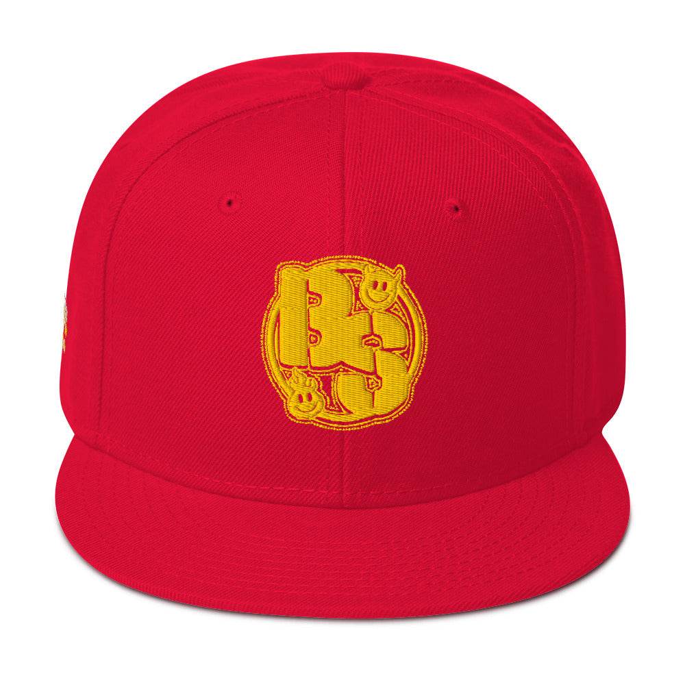 BEESMOOVE BeeSmiles Worldwide
Yellow Snapback Hat - Beesmoove