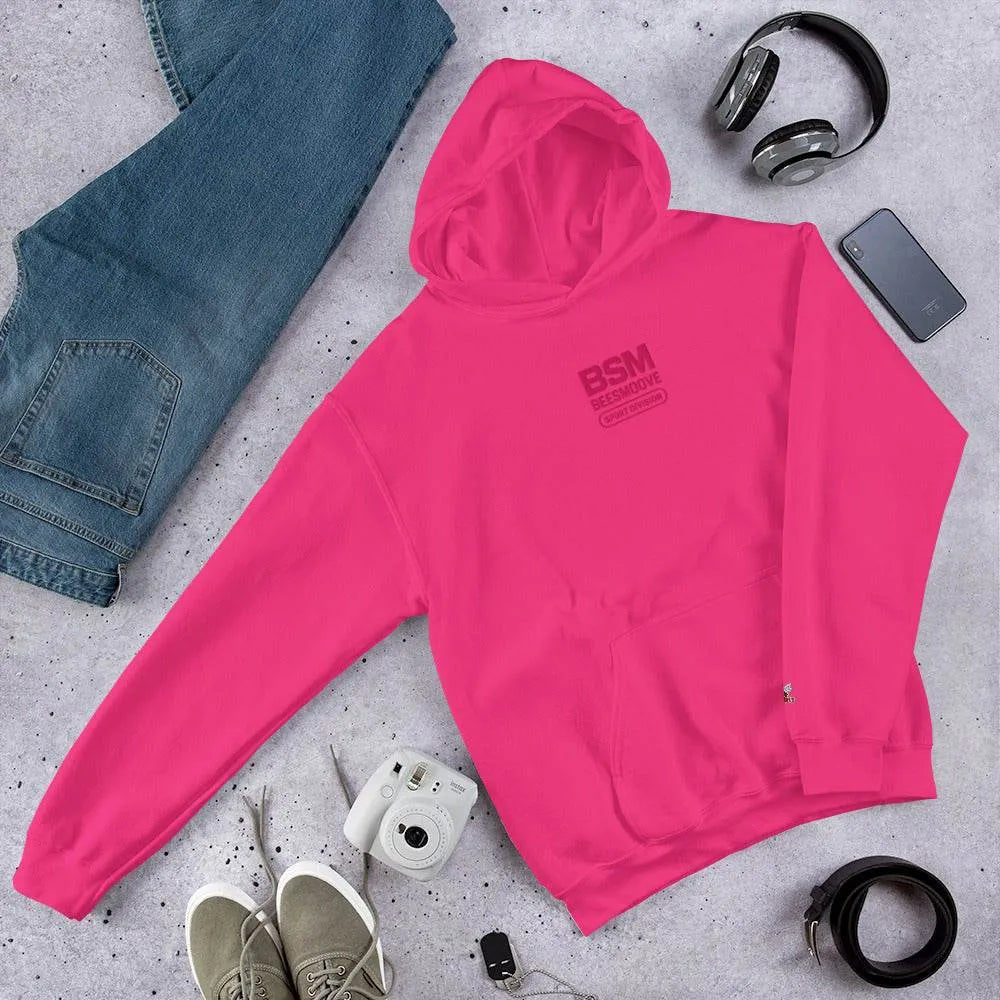 BEESMOOVE BMS pink on pink Hoodie - Beesmoove