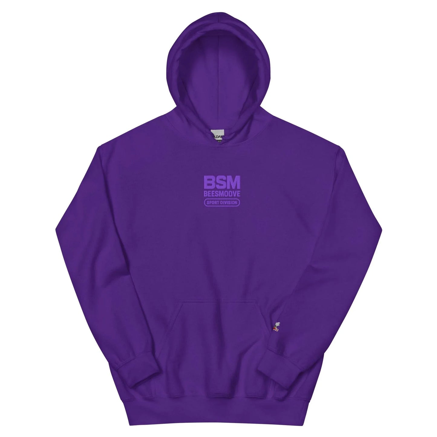 BEESMOOVE BSM purple on purple Hoodie - Beesmoove