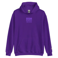 BEESMOOVE BSM purple on purple Hoodie - Beesmoove