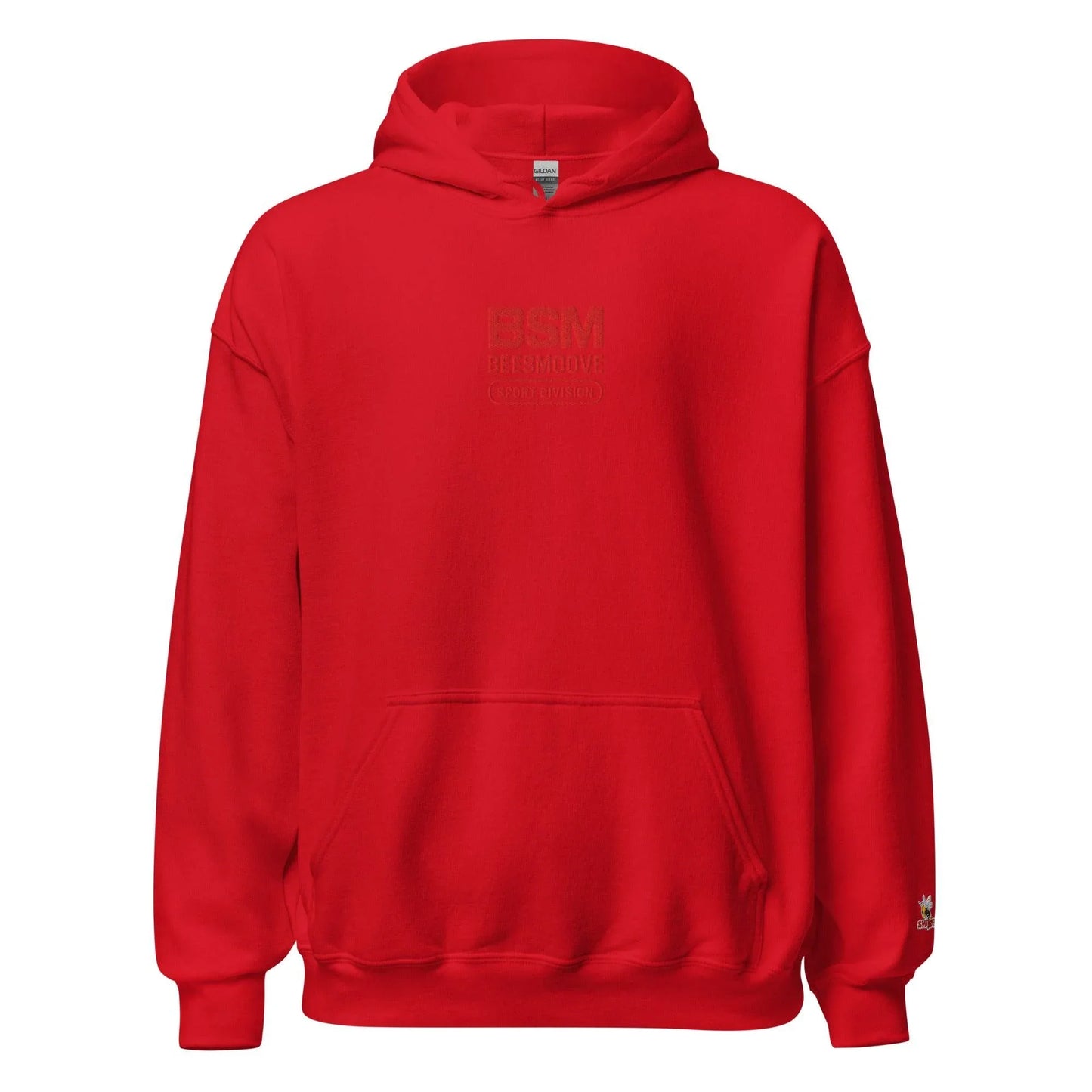 BEESMOOVE BSM red on red Hoodie - Beesmoove