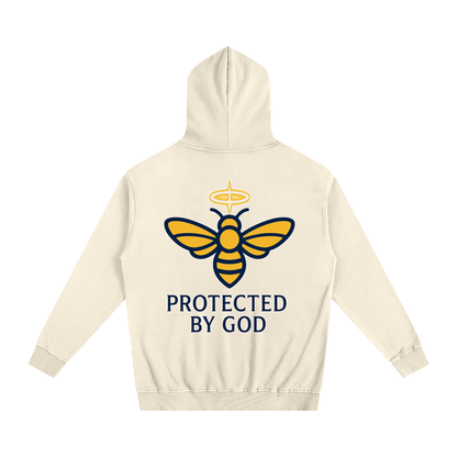 BEESMOOVE God’s Seal Protected By God Oversized Hoodie