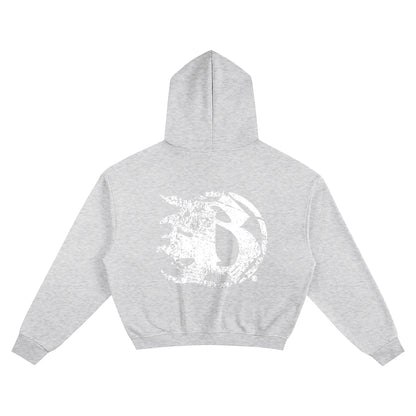 BEESMOOVE Phantom Crest Boxy Hoodie - Beesmoove 