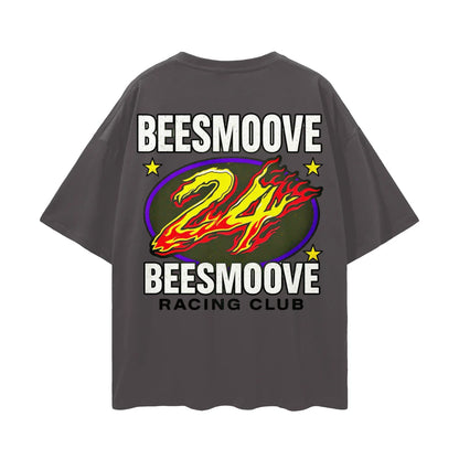 BEESMOOVE BuzzForce 24 Oversize Deep Drop Shoulder Tee - Beesmoove 