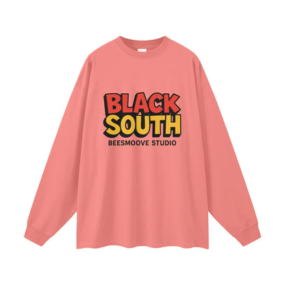 BEESMOOVE BlackSouth Collective Cotton Long Sleeve Tee - Beesmoove 