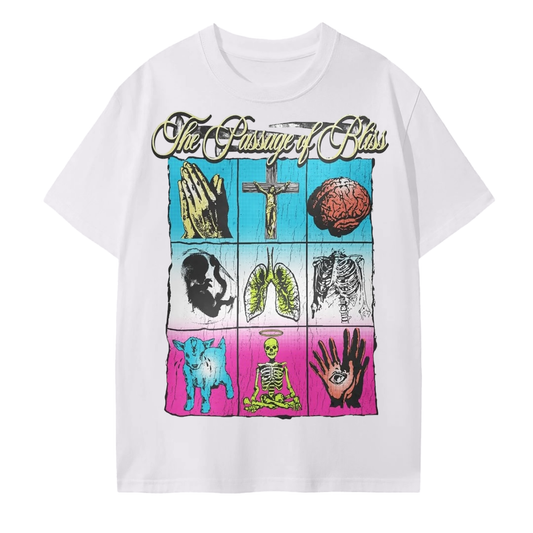 BEESMOOVE Anatomy of Faith Cotton T-Shirt - Beesmoove 