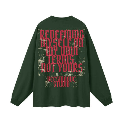Beesmoove God Shaped Me Long Sleeve Tee - Beesmoove 