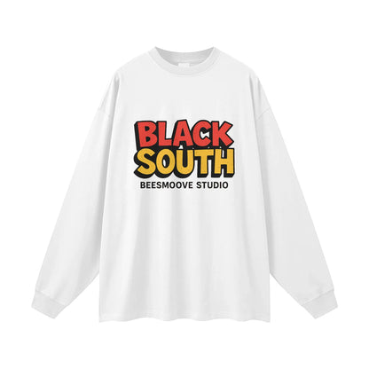 BEESMOOVE BlackSouth Collective Cotton Long Sleeve Tee - Beesmoove 