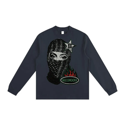 Essential Non-Shrink Mock Neck Sweatshirt - Beesmoove 