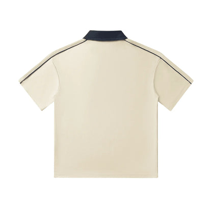 BEESMOOVE DOHIVE Collar Short-Sleeve Polo Shirt - Beesmoove 