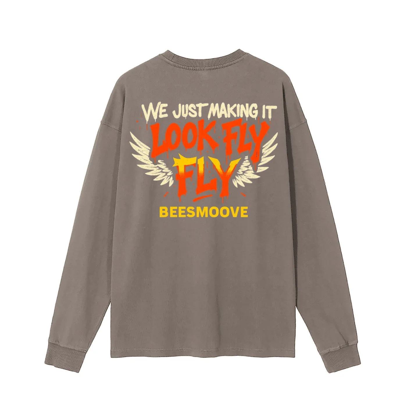BEESMOOVE God wrote the vision Long Sleeve T-shirt - Beesmoove 