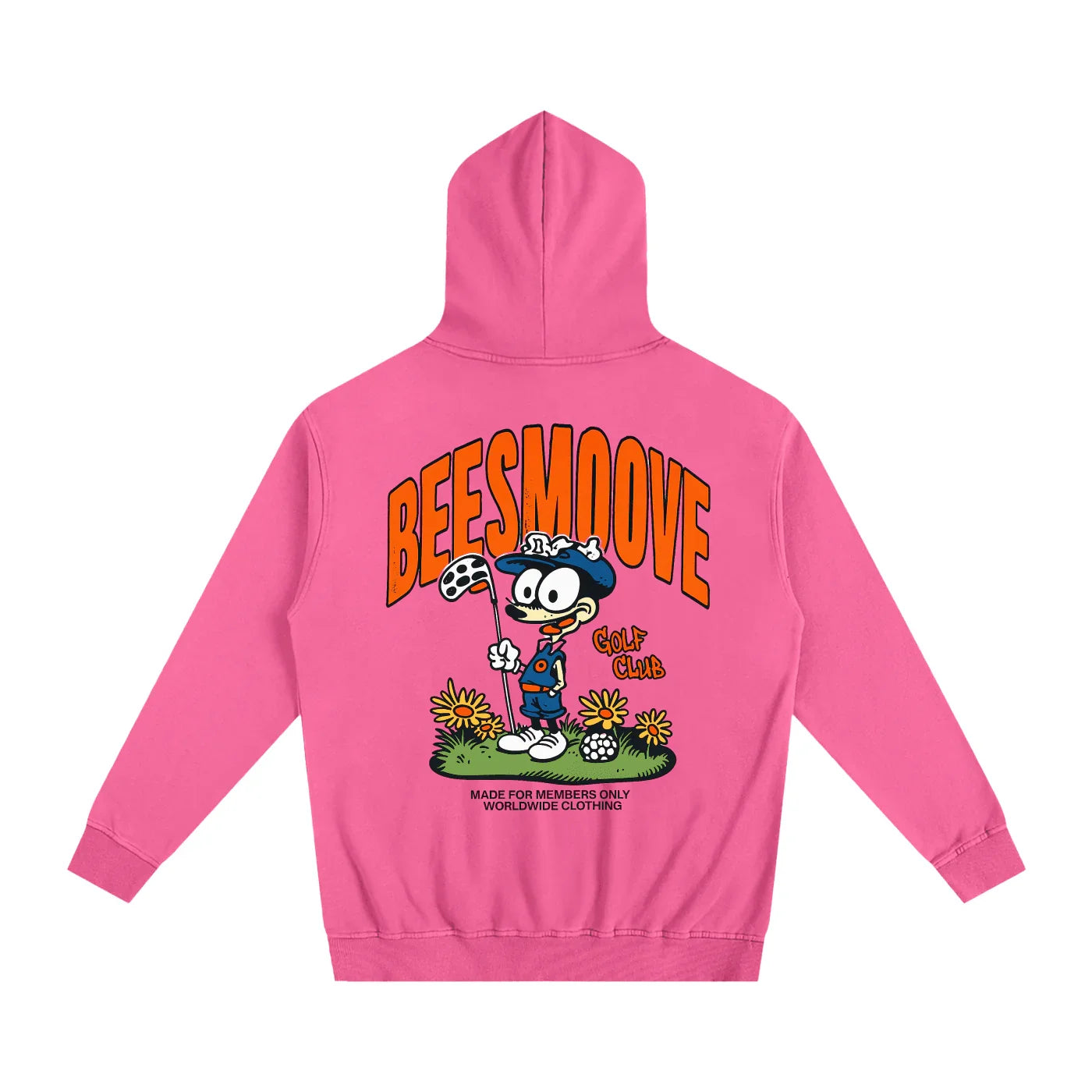 BEESMOOVE Country Club Chaos Hoodie - Beesmoove 