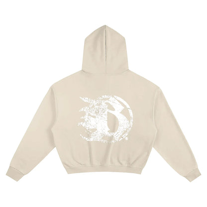 BEESMOOVE Phantom Crest Boxy Hoodie - Beesmoove 