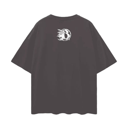 BEESMOOVE Take It Easy Buddy Oversize Deep Drop Shoulder Tee - Beesmoove 