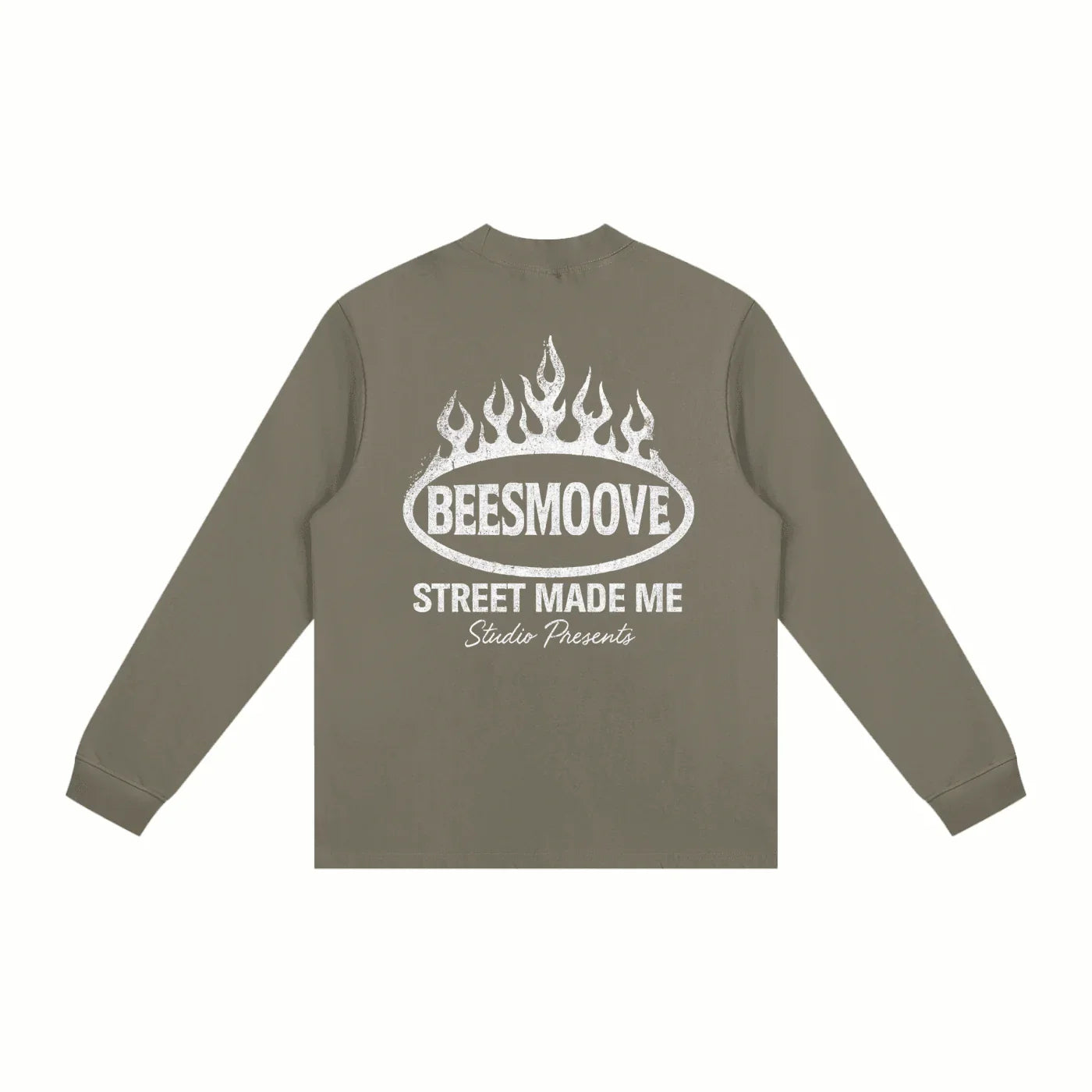 Essential Non-Shrink Mock Neck Sweatshirt - Beesmoove 