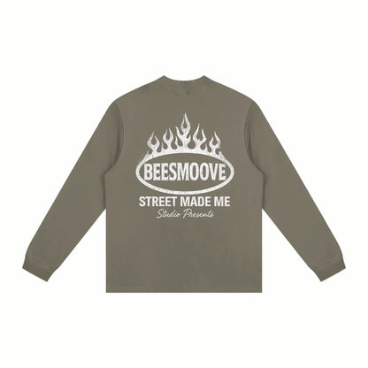 Essential Non-Shrink Mock Neck Sweatshirt - Beesmoove 