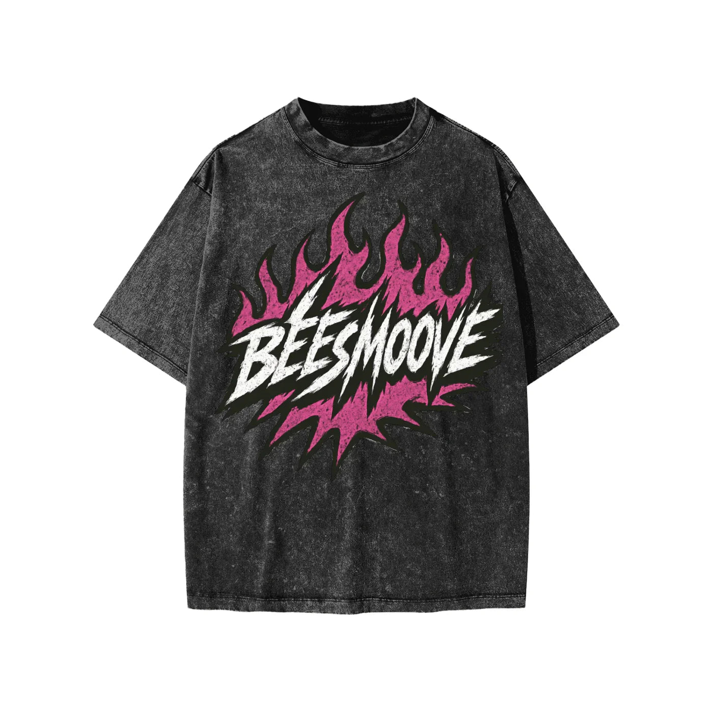 BEESMOOVE Heated Motion Washed Kids' T-shirt - Beesmoove 