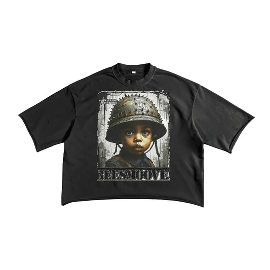 BEESMOOVE Next Gen Soldier Raw Edge T-shirt - Beesmoove 