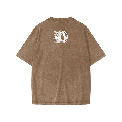 BEESMOOVE Heated Motion Washed Kids' T-shirt - Beesmoove 