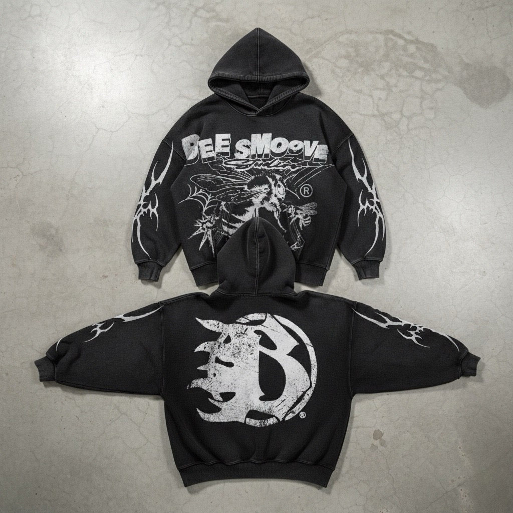 BEESMOOVE BlackSouth classified B-Squadron Hoodie