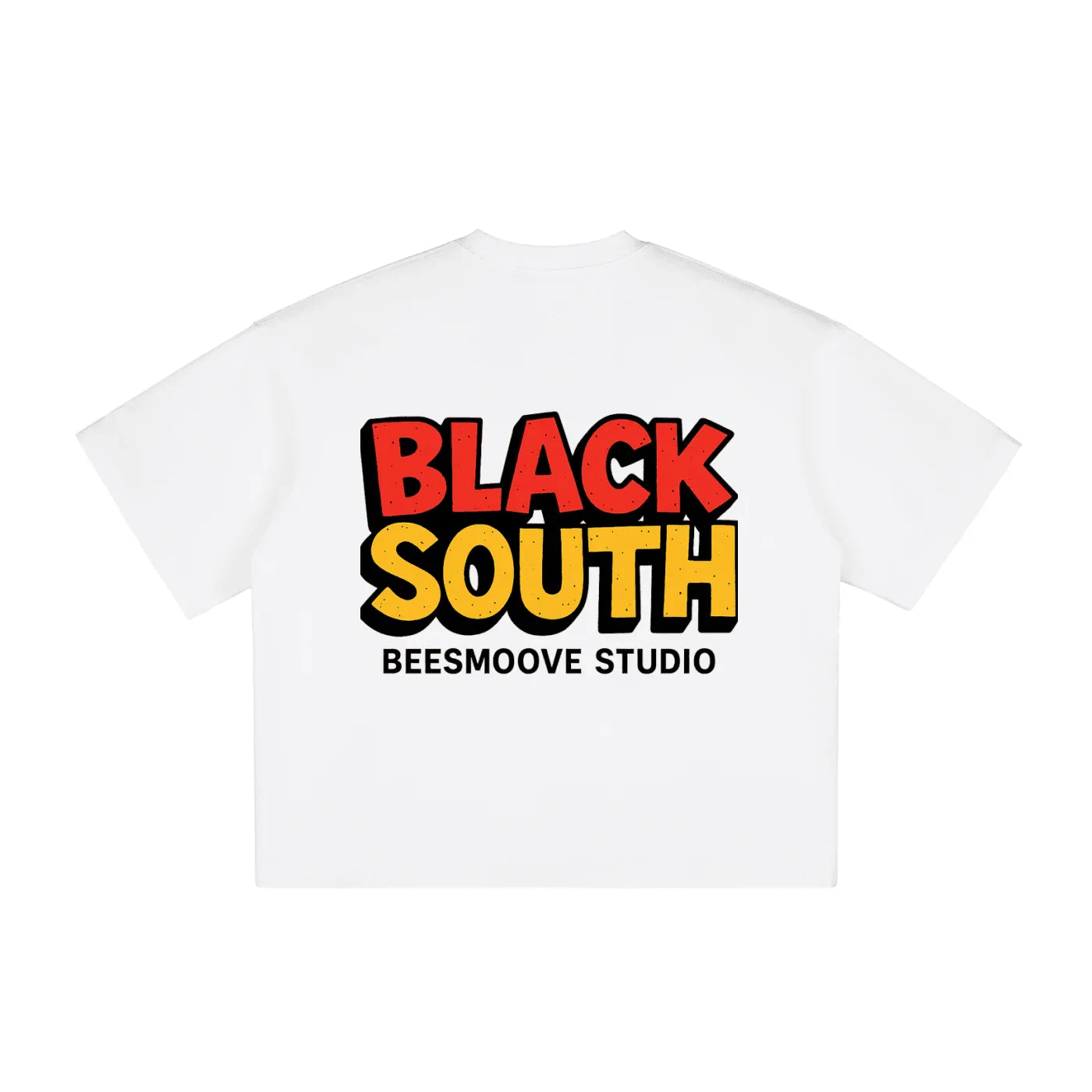 BEESMOOVE Hood Rich Lamont Washed Boxy T-Shirt - Beesmoove 