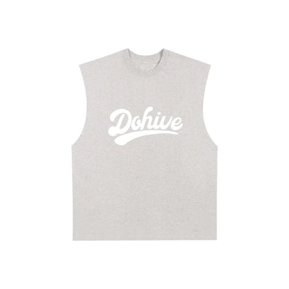 BEESMOOVE DOHIVE Raw Edge Cotton Tank Top - Beesmoove 