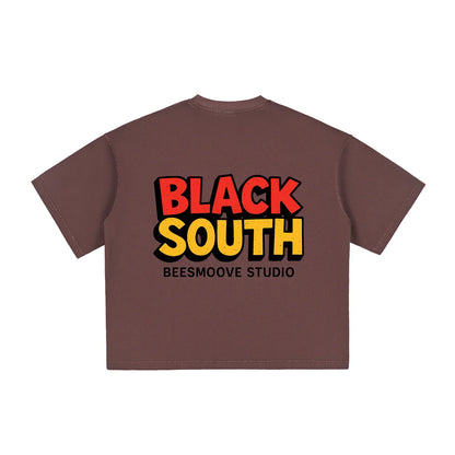 BEESMOOVE Lil Boo Da Menace Washed Boxy T-Shirt - Beesmoove 