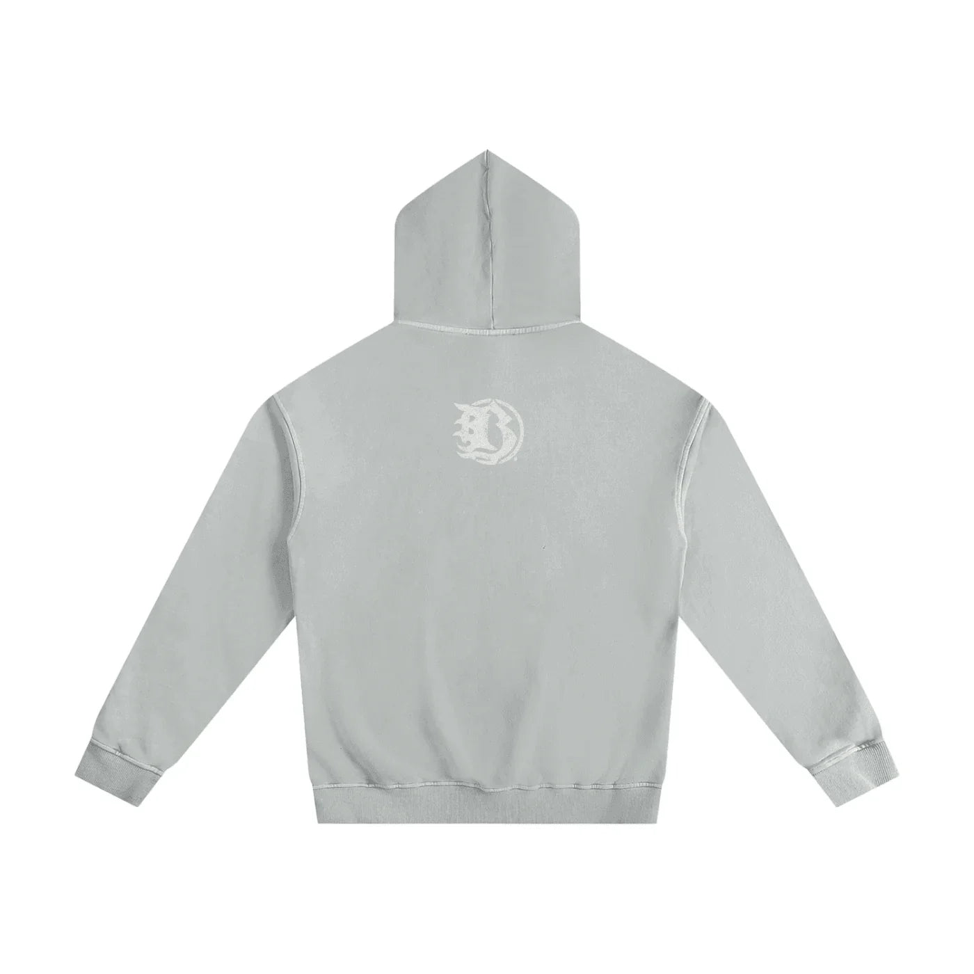 BEESMOOVE Tribal Mark Tee Enzyme Washed Hoodie - Beesmoove 