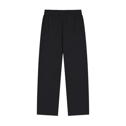 BEESMOOVE Heritage Mark white Straight-Leg Sweatpants - Beesmoove 